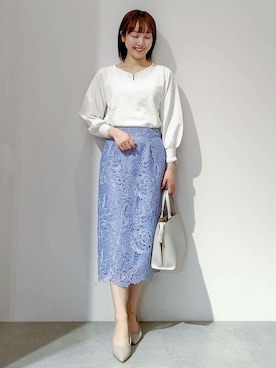 「index（インデックス）のアイテム」を使った、index スタッフさん（レディース・157cm）の春コーディネート