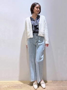 「index（インデックス）のアイテム」を使った、index スタッフさん（レディース・160cm）の春コーディネート