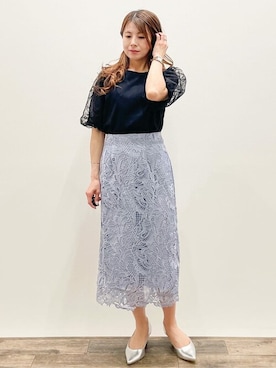 「index（インデックス）のアイテム」を使った、index スタッフさん（レディース・149cm）の春コーディネート