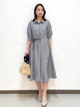 「index（インデックス）のアイテム」を使った、index スタッフさん（レディース・160cm）の春コーディネート