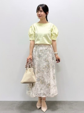 「index（インデックス）のアイテム」を使った、index スタッフさん（レディース・148cm）の春コーディネート