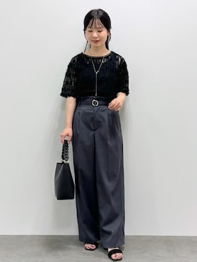 「index（インデックス）のアイテム」を使った、index スタッフさん（レディース・148cm）の春コーディネート