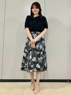 「index（インデックス）のアイテム」を使った、index スタッフさん（レディース・163cm）の夏コーディネート