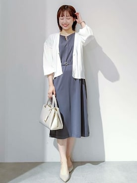 「index（インデックス）のアイテム」を使った、index スタッフさん（レディース・157cm）の夏コーディネート
