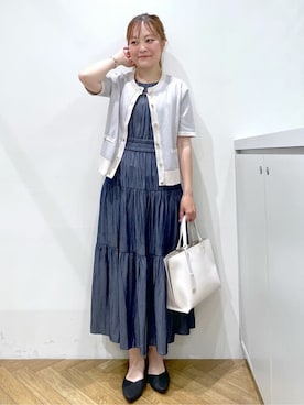 「index（インデックス）のアイテム」を使った、index スタッフさん（レディース・156cm）の夏コーディネート