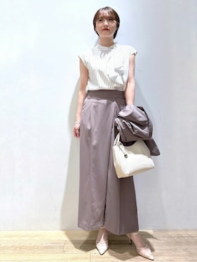 「index（インデックス）のアイテム」を使った、index スタッフさん（レディース・160cm）の夏コーディネート