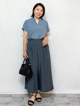 「index（インデックス）のアイテム」を使った、index スタッフさん（レディース・159cm）の夏コーディネート