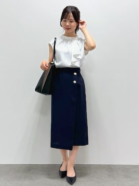 「index（インデックス）のアイテム」を使った、index スタッフさん（レディース・148cm）の夏コーディネート