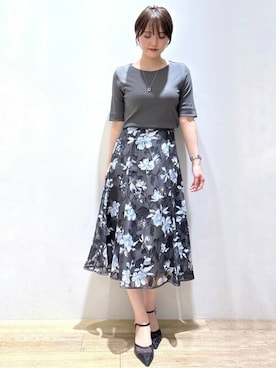 「index（インデックス）のアイテム」を使った、index スタッフさん（レディース・160cm）の秋コーディネート