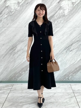 「index（インデックス）のアイテム」を使った、index スタッフさん（レディース・158cm）の秋コーディネート