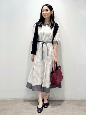 「index（インデックス）のアイテム」を使った、index スタッフさん（レディース・156cm）の秋コーディネート