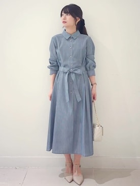 「index（インデックス）のアイテム」を使った、index スタッフさん（レディース・147cm）の秋コーディネート