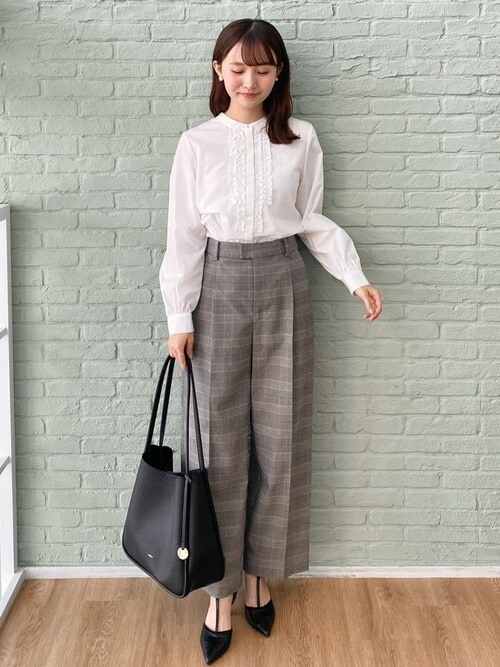 セール】ワイドストレートパンツ/セットアップ対応可【洗濯機OK