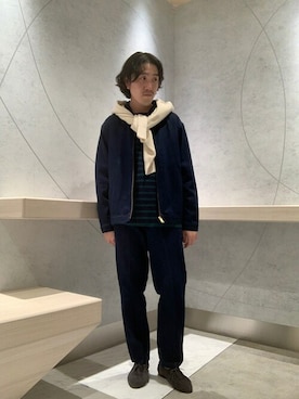 「Dickies（ディッキーズ）のアイテム（ジャケット/アウター）」を使った、蒲生さん（メンズ・170cm）の冬コーディネート