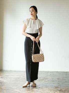 「noble」｜あやのさん（レディース・160cm）の夏コーディネート