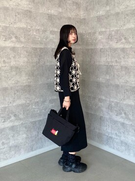 Manhattan Portage Staffさん(レディース・161cm)の春コーディネート