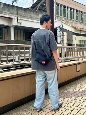 Manhattan Portage Staffさん（メンズ・178cm）の春コーディネート