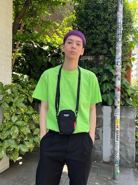 Manhattan Portage Staffさん(メンズ・172cm)の春コーディネート