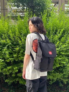 「アパレル」｜Manhattan Portage Staffさん（メンズ・165cm）の春コーディネート