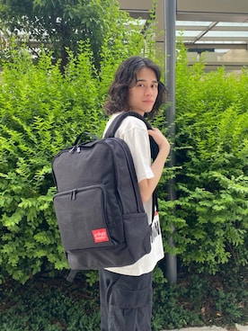 「アパレル」｜Manhattan Portage Staffさん（メンズ・165cm）の春コーディネート