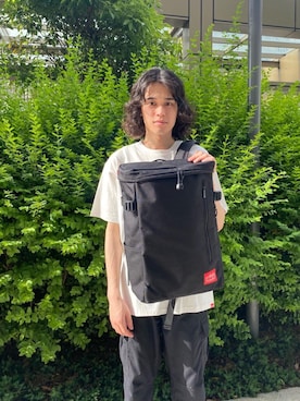 「アパレル」｜Manhattan Portage Staffさん（メンズ・165cm）の春コーディネート