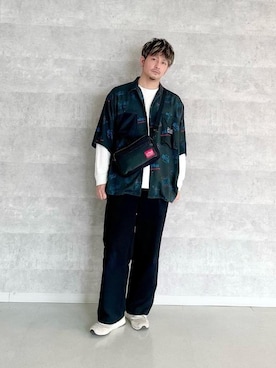 Manhattan Portage Staffさん（メンズ・174cm）の春コーディネート