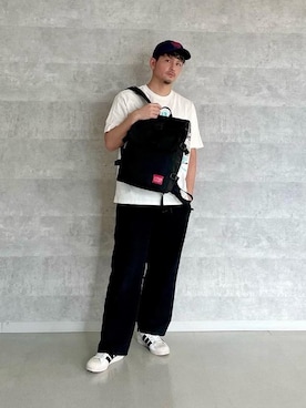 Manhattan Portage Staffさん（メンズ・174cm）の夏コーディネート