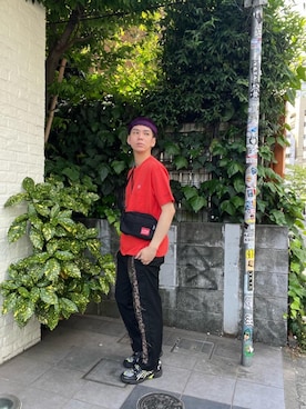 Manhattan Portage Staffさん（メンズ・172cm）の夏コーディネート