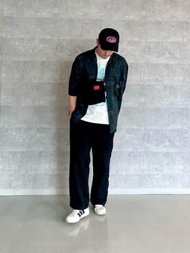 Manhattan Portage Staffさん（メンズ・174cm）の夏コーディネート