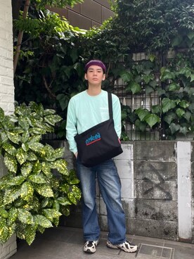Manhattan Portage Staffさん（メンズ・172cm）の夏コーディネート