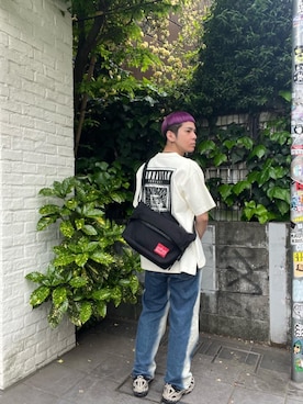 Manhattan Portage Staffさん（メンズ・172cm）の夏コーディネート