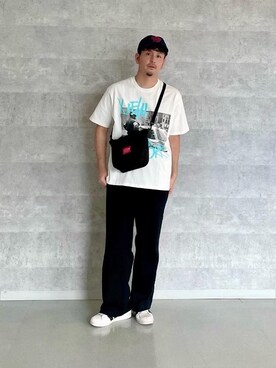 Manhattan Portage Staffさん（メンズ・174cm）の夏コーディネート