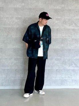 Manhattan Portage Staffさん(メンズ・174cm)の夏コーディネート