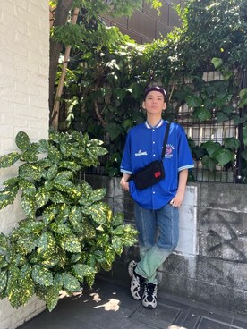 Manhattan Portage Staffさん（メンズ・172cm）の夏コーディネート