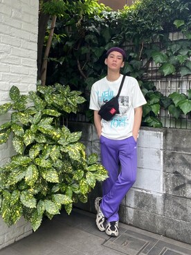 Manhattan Portage Staffさん（メンズ・172cm）の夏コーディネート