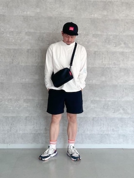 Manhattan Portage Staffさん(メンズ・174cm)の夏コーディネート