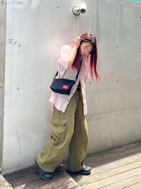 Manhattan Portage Staffさん（レディース・151cm）の夏コーディネート