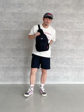 Manhattan Portage Staffさん（メンズ・174cm）の夏コーディネート