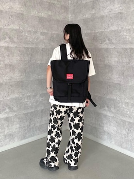 「通学スタイル」｜Manhattan Portage Staffさん（レディース・161cm）の夏コーディネート