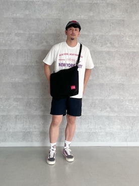 Manhattan Portage Staffさん（メンズ・174cm）の夏コーディネート