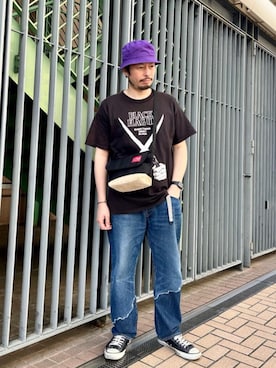 Manhattan Portage Staffさん（メンズ・178cm）の夏コーディネート