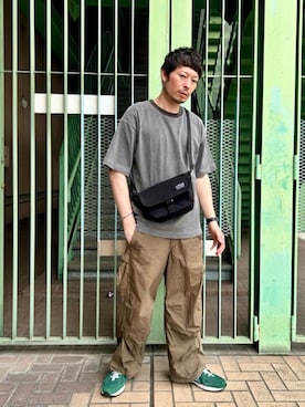 「Manhattan Portage BLACK LABEL」｜Manhattan Portage Staffさん（メンズ・178cm）の夏コーディネート