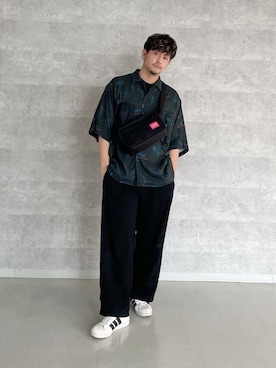 Manhattan Portage Staffさん（メンズ・174cm）の夏コーディネート