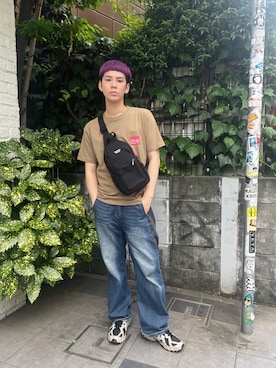 Manhattan Portage Staffさん（メンズ・172cm）の夏コーディネート