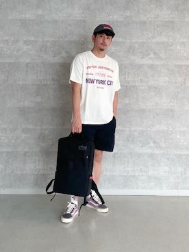 Manhattan Portage Staffさん（メンズ・174cm）の夏コーディネート