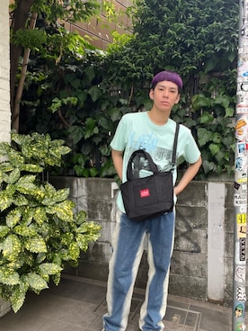 Manhattan Portage Staffさん（メンズ・172cm）の夏コーディネート