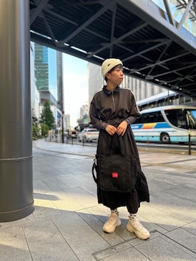 Manhattan Portage Staffさん（レディース・163cm）の夏コーディネート