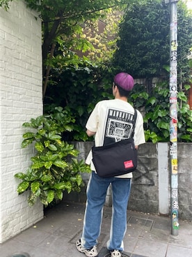 Manhattan Portage Staffさん（メンズ・172cm）の夏コーディネート