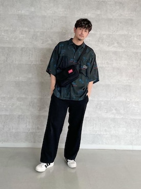 Manhattan Portage Staffさん（メンズ・174cm）の夏コーディネート