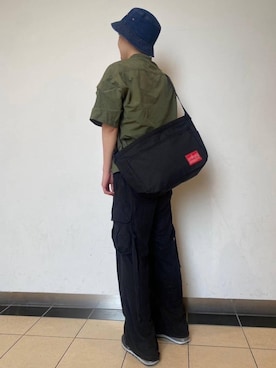 Manhattan Portage Staffさん（メンズ・173cm）の夏コーディネート